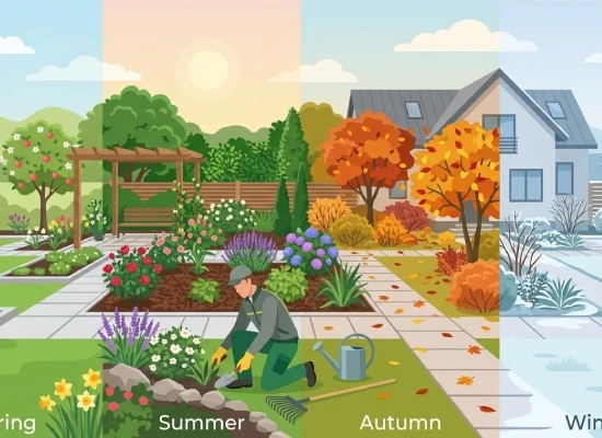 Calendrier d'entretien du jardin à Charvieu-Chavagneux : le guide saison par saison 2026