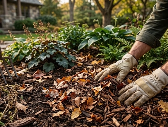 Protéger massifs, potager et plantations avant les premiers froids